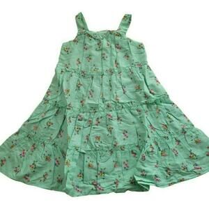 H&M Green Floral Dress